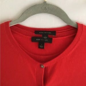 Sweater vest and cardigan set